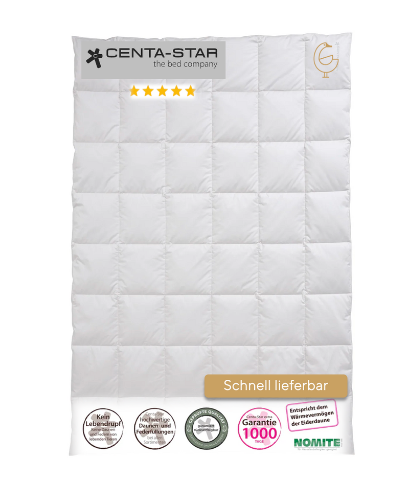 Centa-Star Golf von Alaska Daunendecke, medium, (Ganzjahr)