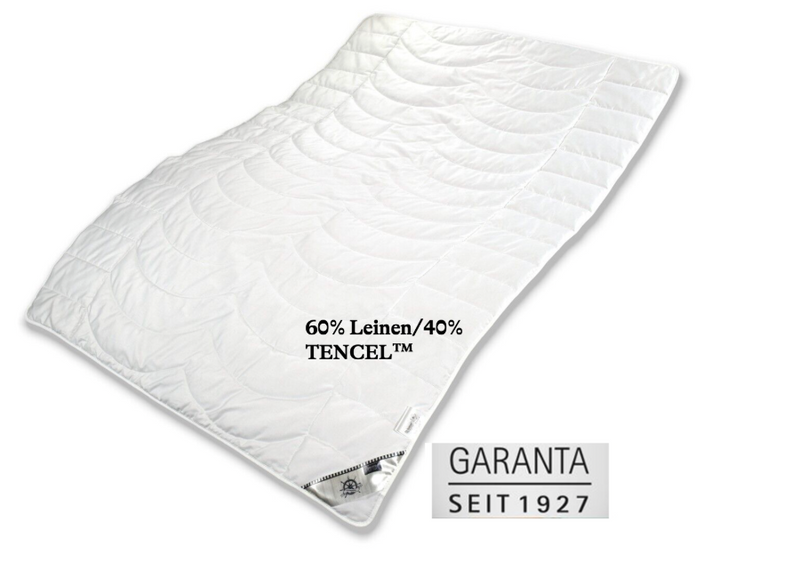 Garanta Leinen-/TENCEL™ (60%/40%) Naturfaserdecke, Sommer (extra leicht)