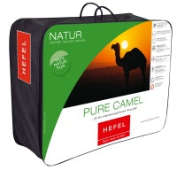 HEFEL Pure Camel Kamelhaardecke mit TENCEL™, Ganzjahr