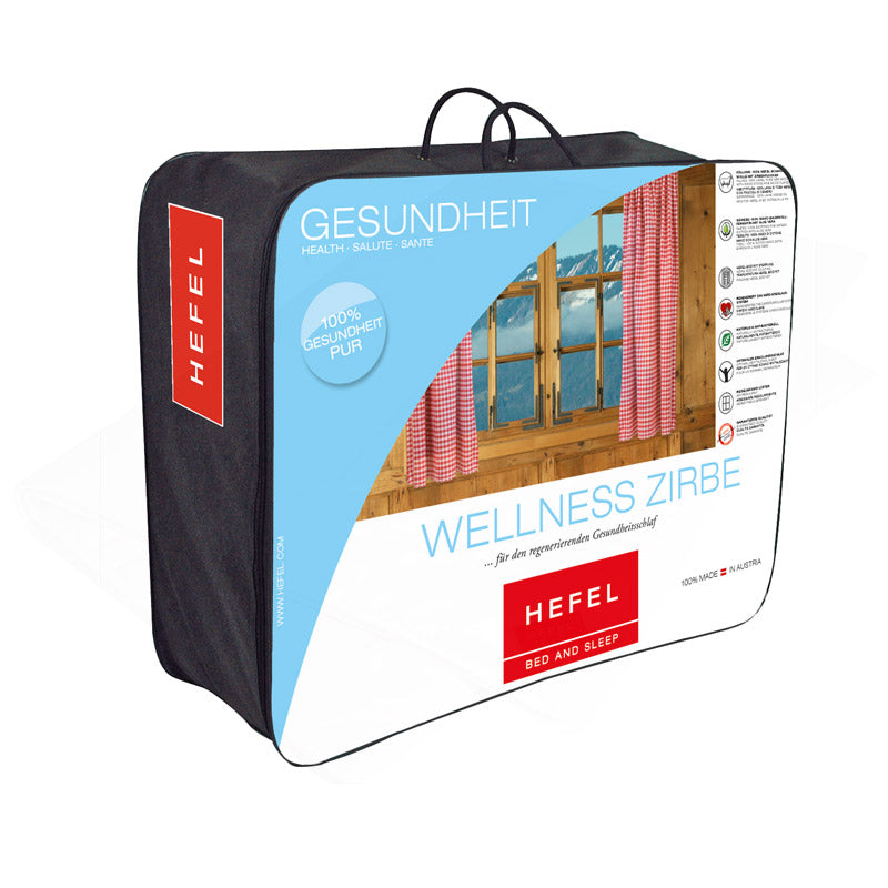 Hefel Wellness Zirbe Schurwolldecke mit Zirbe, Ganzjahr