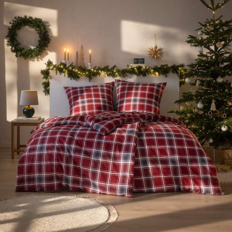 ESTELLA® "Quirin" Kuschelflanell Bettwäsche-Set, warm  (100% Baumwolle, Kuschelflanell)