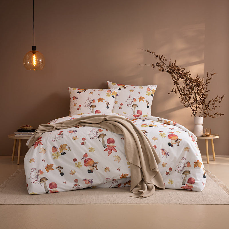 ESTELLA® "Autumnly" Kuschelflanell Bettwäsche-Set, warm (100% Baumwolle, Kuschelflanell)