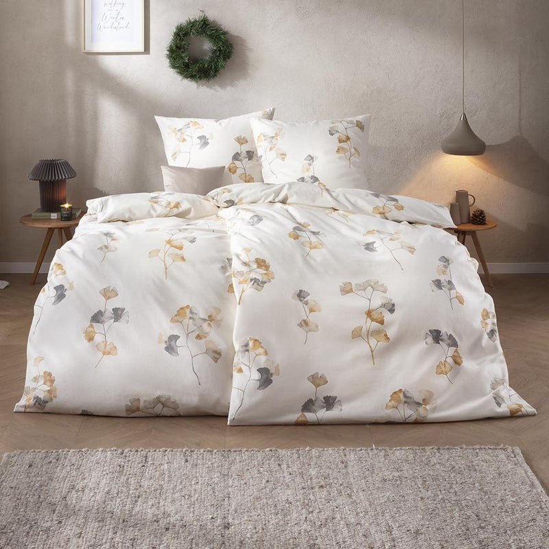 ESTELLA® "Velturno" Edelflanell Bettwäsche-Set, warm  (100% Baumwolle, Edelflanell)