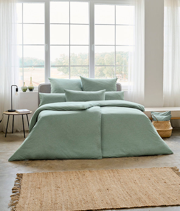 ESTELLA® "Takoma" Jersey Bettwäsche-Set  (100% Baumwolle, Mako-Interlock-Jersey)