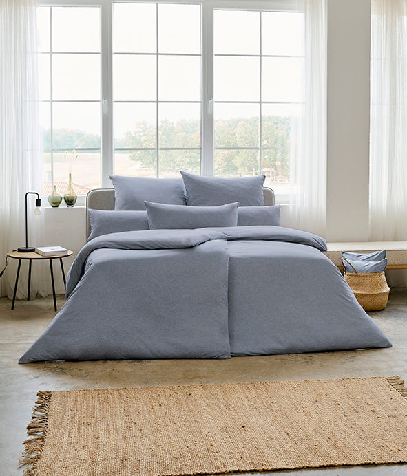 ESTELLA® "Takoma" Jersey Bettwäsche-Set  (100% Baumwolle, Mako-Interlock-Jersey)