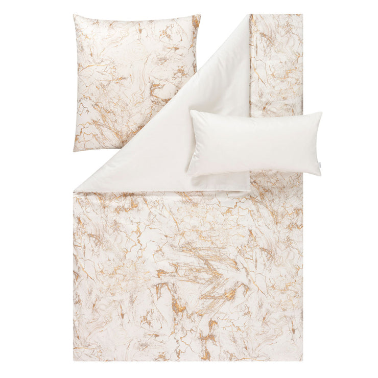 ESTELLA® "Raphael" Mako-Satin 3-tlg. Bettwäsche-Set (Decke + gr. Kissen + kl. Kissen)