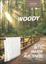 Garanta Woody ST Winterdecke mit 50% TENCEL™ , 60° waschbar(!), Winter (Duo-Steppbett)