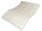 Nobilis Alpaka Bettdecke mit 100% reinem, feinstem Alpaka-Haar, leicht, Sommer