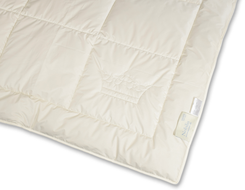 Nobilis Alpaka Bettdecke mit 100% reinem, feinstem Alpaka-Haar, leicht, Sommer
