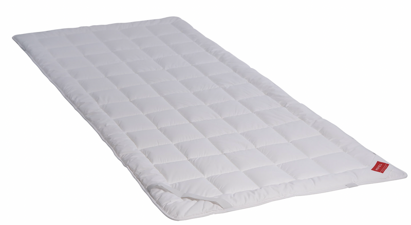 Hefel Unterbett COOL (100% TENCEL™ mit PCM Kühlkapseln) und Spannvoilant