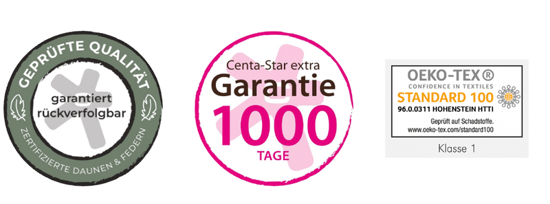 Centa-Star Ambiente Daunendecke (leicht), Sommer