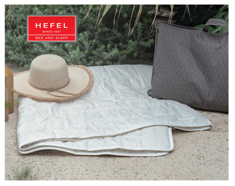Hefel TravelLite Opulence (TENCEL™ & Cashmere), Reisedecke, Sommer
