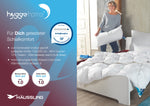 Häussling Hygge Plissee Daunendecke 90% Daune, Winter (warm)
