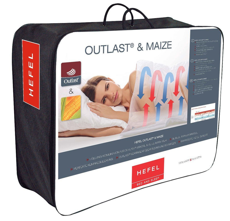 Hefel Spezialfaserdecke Outlast & Maize, Sommer