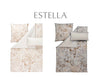 ESTELLA® "Raphael" Mako-Satin 3-tlg. Bettwäsche-Set (Decke + gr. Kissen + kl. Kissen)