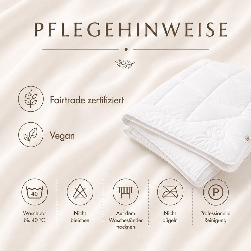 Hefel 2026 KlimaControl Fair (100% TENCEL™) Bettdecke, Sommer