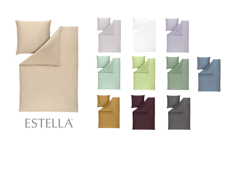 ESTELLA® "Valetta" 100% Mako-Satin Bettwäsche-Set