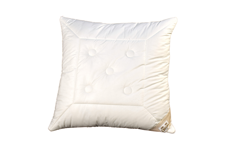 Garanta Bio-Baumwollkissen Cotton (KBA) mit (KBT) Schafwollkugel