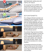 Set-Angebot: Hefel My Neck Nackenstützkissen + Jersey-Bezug (Wunschfarbe)