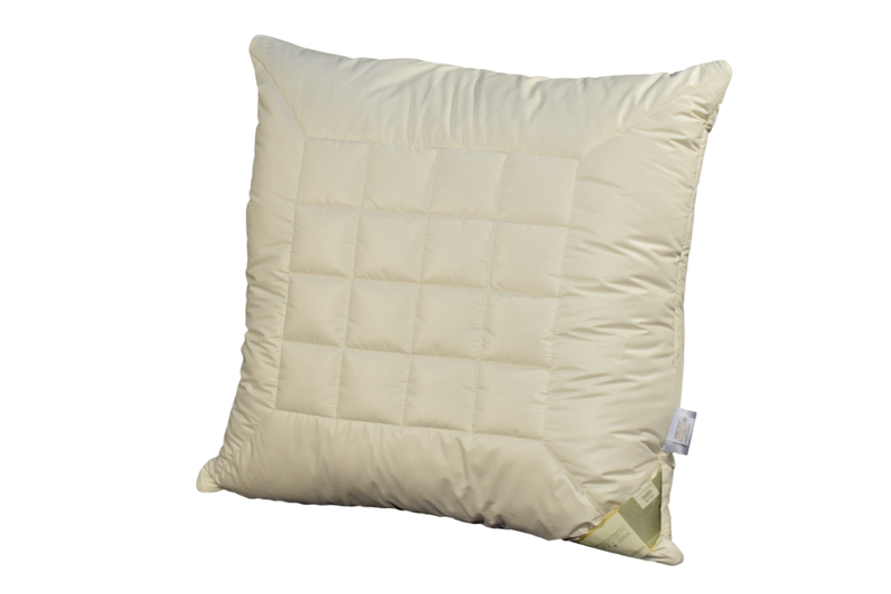 Garanta Bio-Baumwollkissen Cotton (GOTS) mit Schurwollkugel