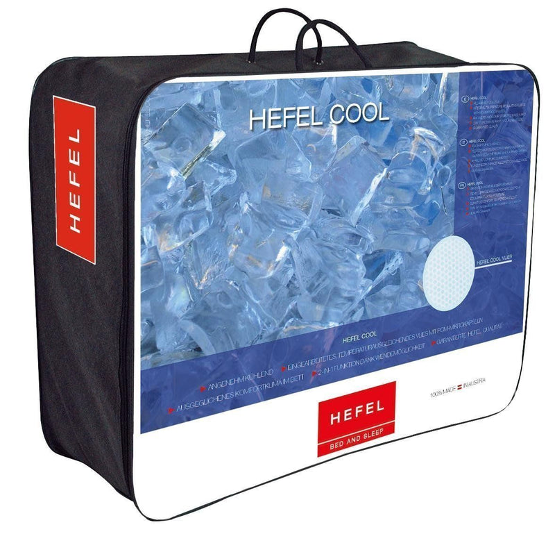 Hefel Cool - die 100% Kühle, – Kühlkapseln, träumweiter TENCEL™ GmbH mit Bettwaren Naturfaserdecke