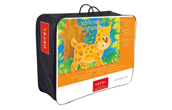 Hefel Kinder Set Edition 101: TENCEL™-Naturfaserdecke + Kissen