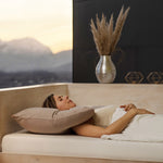 Set-Angebot: Hefel My Neck Nackenstützkissen + Jersey-Bezug (Wunschfarbe)
